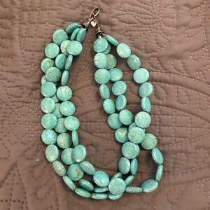 Stella and Dot “turquoise” chocker style necklace